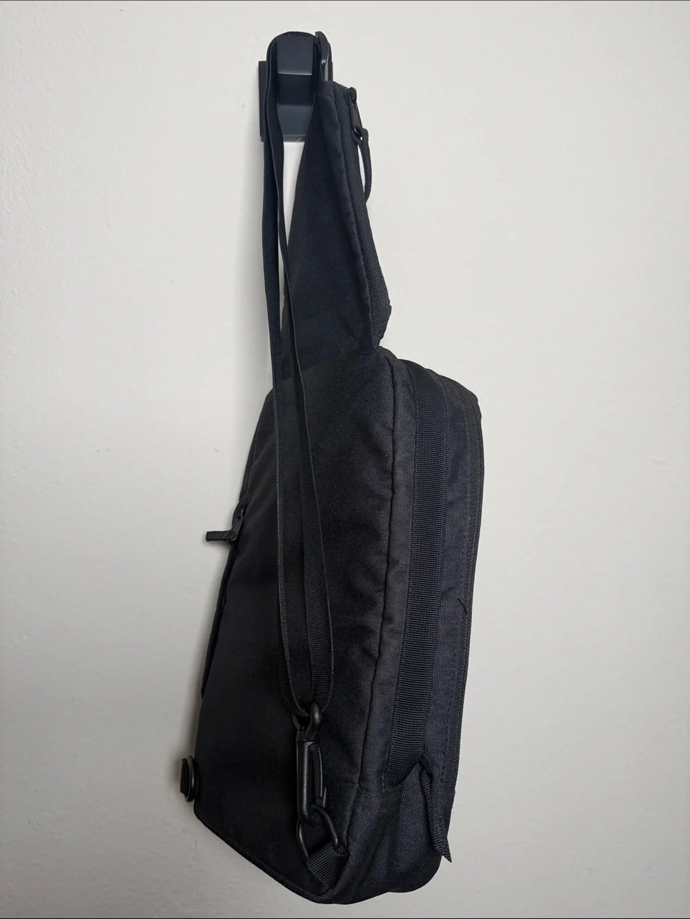 The North Face Black Sling Belt Bag with Logo Patch